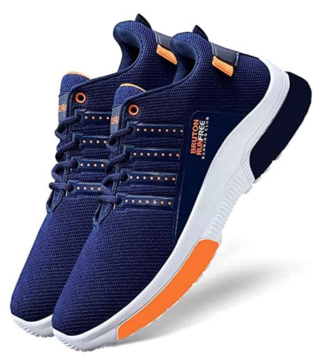 Exclusive Shoes For Men Blue – Orange | Casual Shoes | Sports Shoes ...