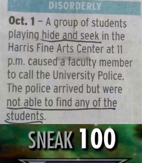 Skyrim: 10 Hilarious Memes About Sneaking & Stealth