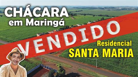 Ch Cara Em Maring Residencial Santa Maria Youtube