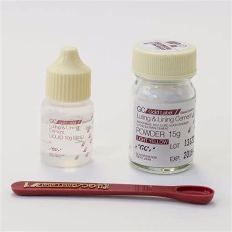 Gold Gc Fuji I Gold Lable Luting Lining Glass Ionomer Cement