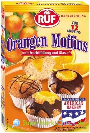 Ruf Muffins Orangen F R Muffins Preis Angebote Kalorien Nutri