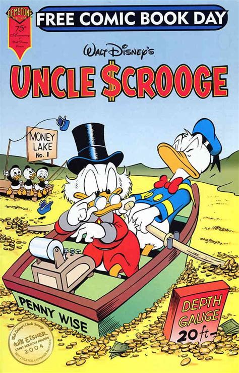 Uncle Scrooge Walt Disney FCBD 2005 VF Gold Key Comic Book