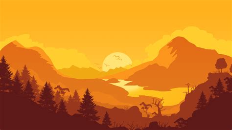 Firewatch Inspired Wallpaper By Tuguldur990531