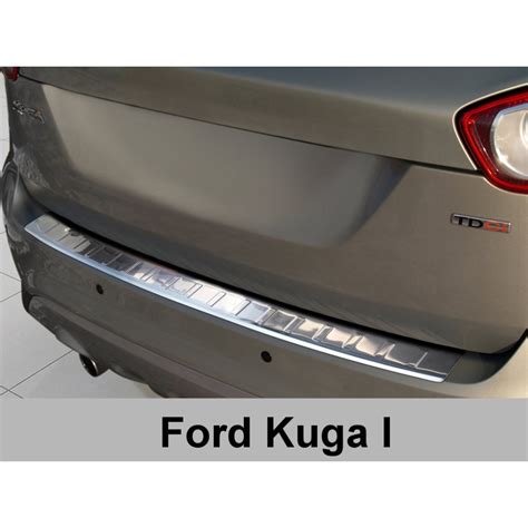 Stainless Steel Rear Bumper Protector For Ford Kuga 2008