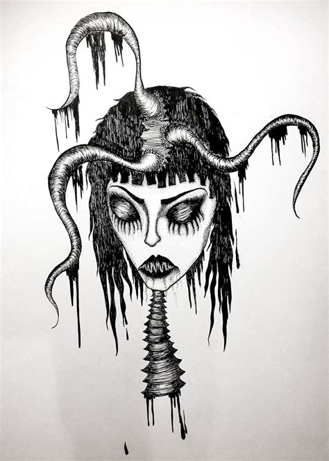 85x11 Horror Art Print By Mexican American Female Horror Artist