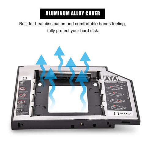 SATA III Hard Disk Drive HDD SSD Adapter Caddy Tray Br Ket Hot Swap Plug Daraz Lk