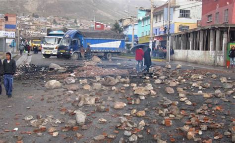 La Oroya Instan A Trabajadores De Doe Run A Deponer Violencia