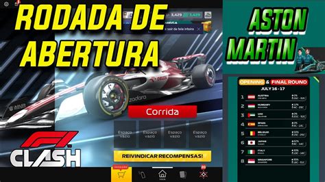 F1 CLASH 22 RODADA DE ABERTURA SÉRIE ASTON MARTIN YouTube