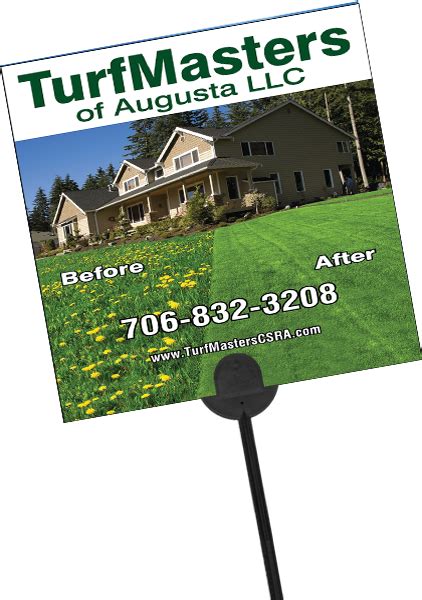 Custom Lawn Signs Rnd Signs