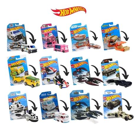 Carrinhos Colecionáveis Hot Wheels Temáticos Mattel Parcelamento sem juros