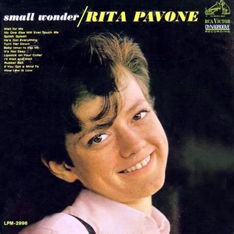 RITA PAVONE ALBUMS: 5. SMALL WONDER LSP-2996