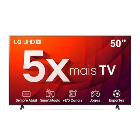 Smart Tv 50 Lg 4k Ultra Casas Bahia