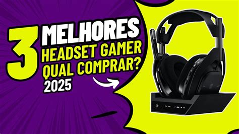 Headset Gamer Custo Beneficio 2025 - TOP 4 MELHORES Headset Gamer Custo Beneficio 2025 | Tem Logitech, Hyper ...