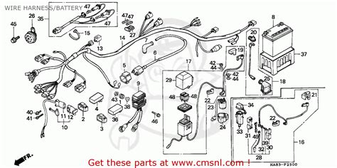 1986 Honda Fourtrax 250 Wiring Diagram