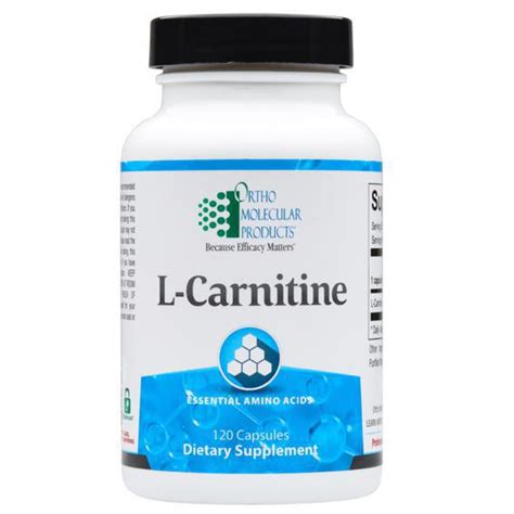 L Carnitine 120 Capsules — Tustin Longevity Center