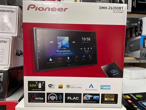 Pioneer Dmh Z Bt In Dash Double Din No Cd With Apple