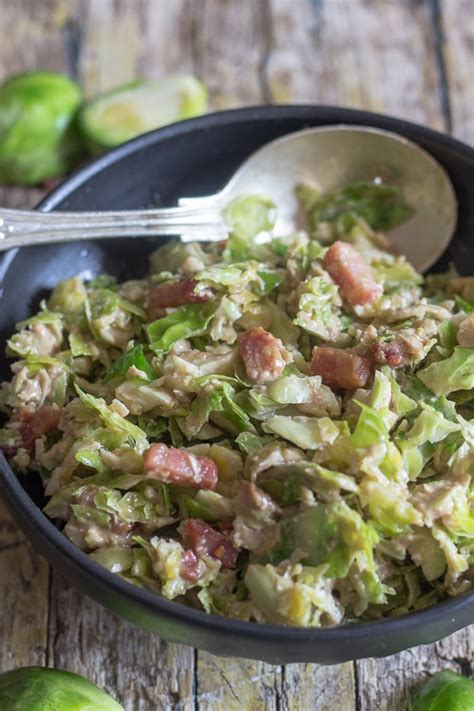 Shredded Brussel Sprout Salad An Italian In My Kitchen