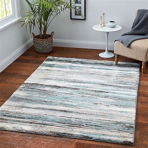 Stillwater X Multicolor Area Rug Blue The Beautiful Serene