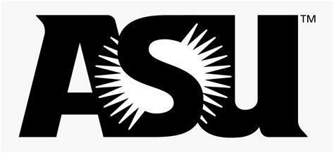 Asu Logo Black And White Asu Black And White Free Transparent