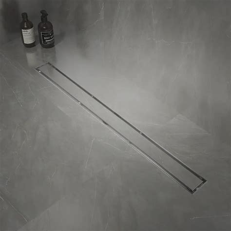 Canalina Doccia In Acciaio Inox 60cm Piastrellabile