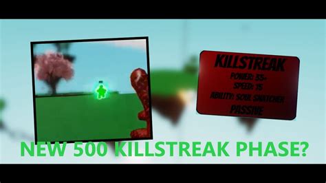 SLAP BATTLES NEW SECRET KILLSTREAK PHASE 500 KILLSTREAK YouTube