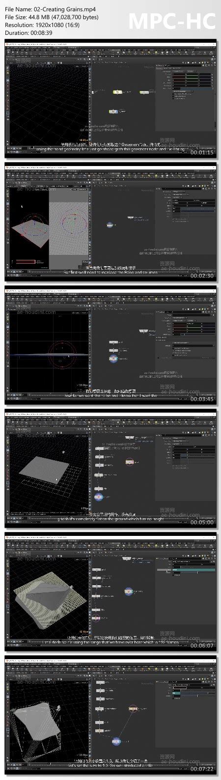 Voxyde Fantasy Snow Houdini Nuke VFX Course Monk Course