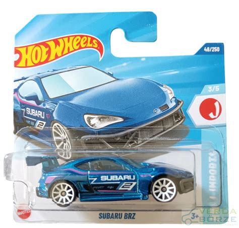 Hot Wheels Subaru BRZ Autómodell Neked