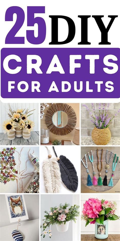 25 Diy Crafts For Adults That Are Easy To Make And Great For Home Decor