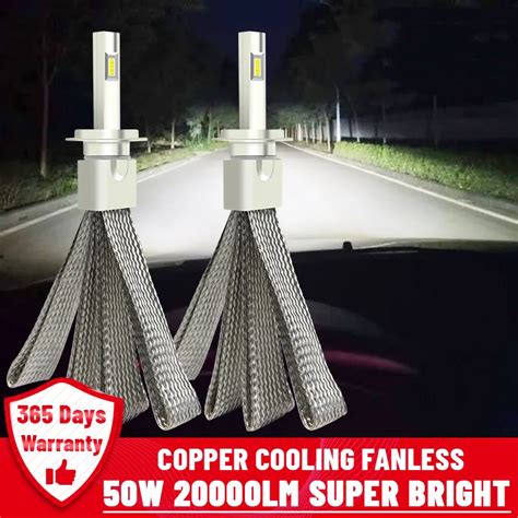 Tiras Longas De Cobre Cauda Led Farol L Mpadas Fanless H H Luzes Do