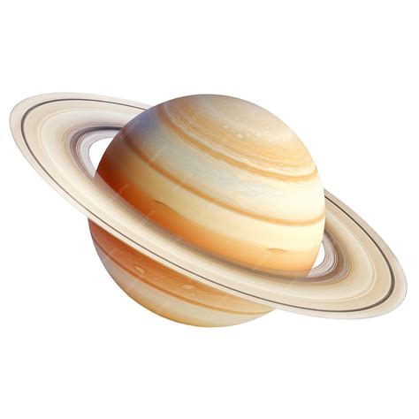 Premium Photo Realistic Image Of Planet Saturn On A Transparent