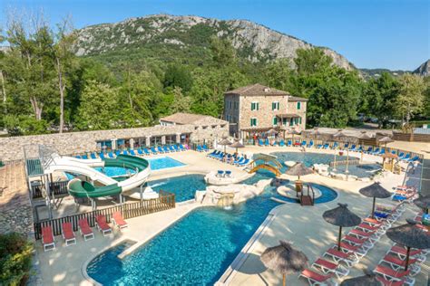 Le Castel Rose Luxe Camping Gard Anduze