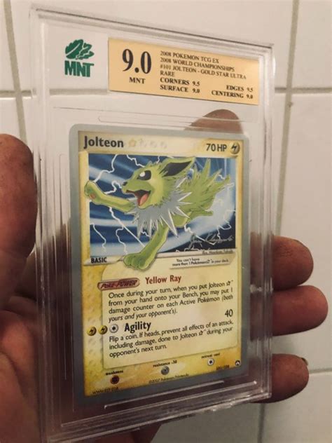 The Pok Mon Company Pok Mon Graded Card Jolteon Gold Catawiki