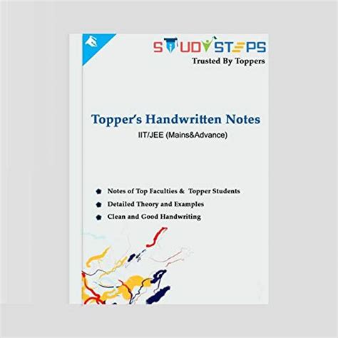 Buy Complete Iit Jee Physics And Chemistry Toppers Handwritten Notes