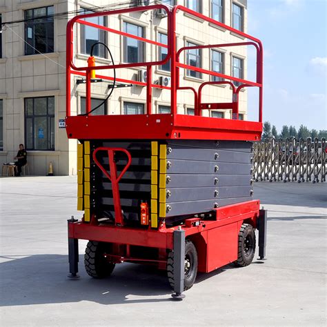 8m Mobile Hydraulic Lift Scissor Man Lift Tuhe Lift