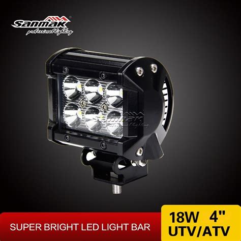 Inch W Cree Led Working Light Bar For Offroad China Led Light Bar