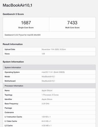 Macbook Air S Apple Silicon M Chip Is Better Than The High End Inch