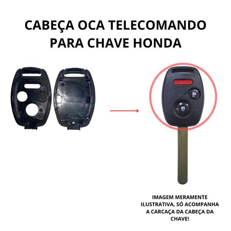 Carca A Cabe A Chave Honda Civic Crv Telecomando B P Nico Auto Tec