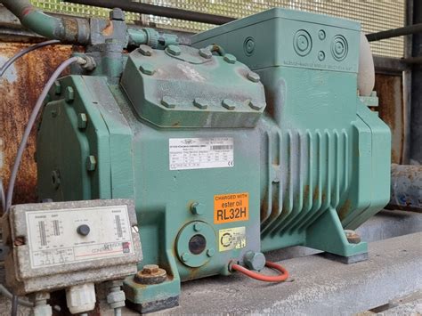 Used Bitzer Ncs Y P Semi Hermetic Reciprocating Compressor Freon