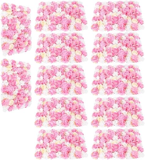 Amazon Loyalheartdy Pack Artificial Flower Wall Panels X