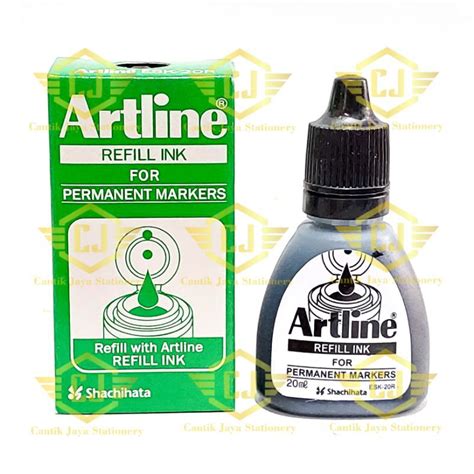 Jual Refill Tinta Spidol Permanent Artline Esk R Per Pcs Shopee