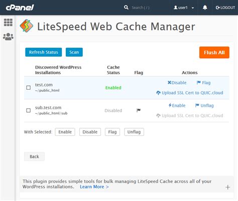 Cpanel Plugin For Litespeed Web Server Litespeed Documentation