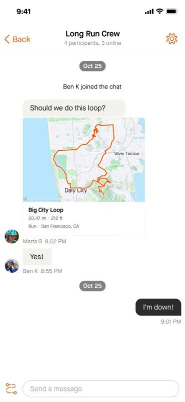 Strava Lanza Su Nueva Función De Mensajería Integrada Dentro De La Plataforma