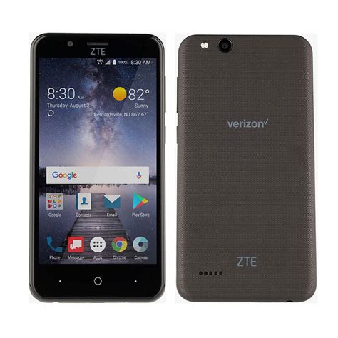 Zte Vzw Z839pp Blade Vantage 5 16gb 11ghz 2gb Prepaid Lte Verizon