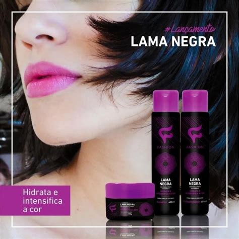 Kit Shampoo Condicionador E M Scara Lama Negra Fashion Parcelamento