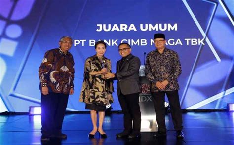 Selamat Cimb Niaga Raih Juara Umum Annual Report Award Solopos