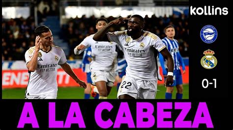 AlavÉs 0 1 Real Madrid Un Cabezazo De Lucas Da Una Victoria Que