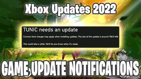 Xbox Game Update Notifications Xbox Updates 2022 Youtube