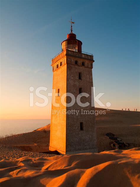 Rubjerg Knude Fyr Lighthouse Jylland Denmark Stock Photo Royalty