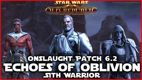 Swtor Echoes Of Oblivion Sith Warrior Alliance Commander Youtube