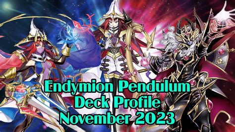 Endymion Pendulum Deck Profile November 2023 YouTube